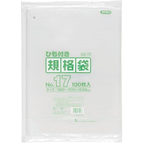TGK LD規格袋 ひも付 LK17 100枚入