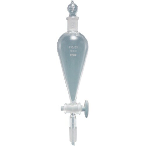 TGK F共通スキーブ分液ロート球栓200mL 2