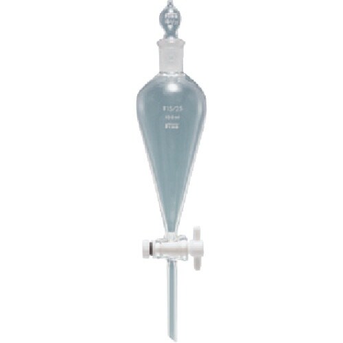 TGK F共通スキーブ分液ロート球栓コック付500