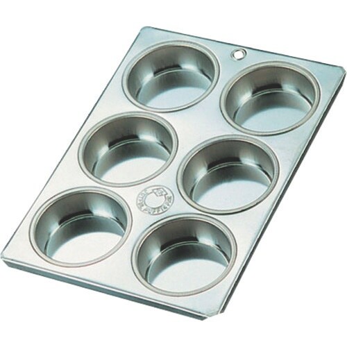 TKG 久保寺 ブリキ Cマフィン型 #11カップ