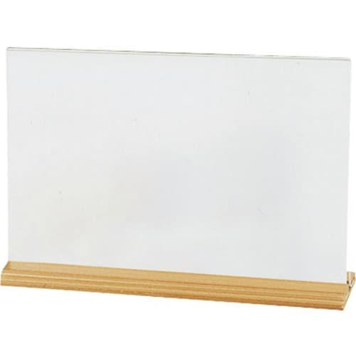 TKG えいむ 木目和風メニュースタンド WS−1