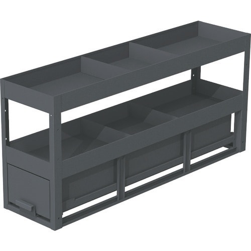 DENSAN バンキャビネット(サイド棚)