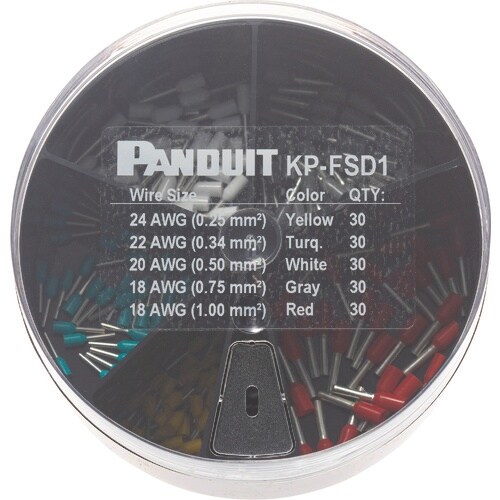 PANDUIT 絶縁付フェルール端子(Single