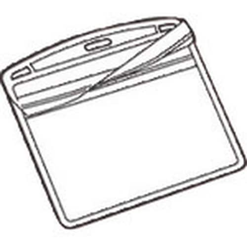 JTX 240066)名札用替ケ−スC名刺型横10