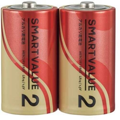 JTX 871085)アルカリ乾電池2 単2×2本