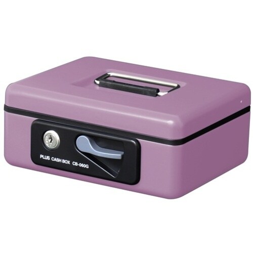 PLUS 12868)小型手提金庫 CB−060G