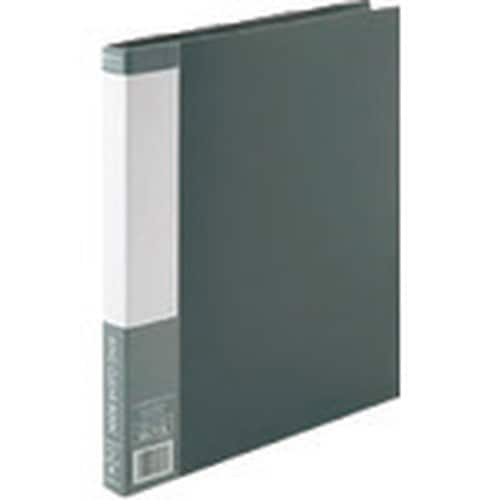 JTX 88778)リング式クリアーブック 灰1冊