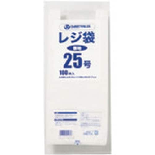 JTX 708125)レジ袋 25号 100枚 B