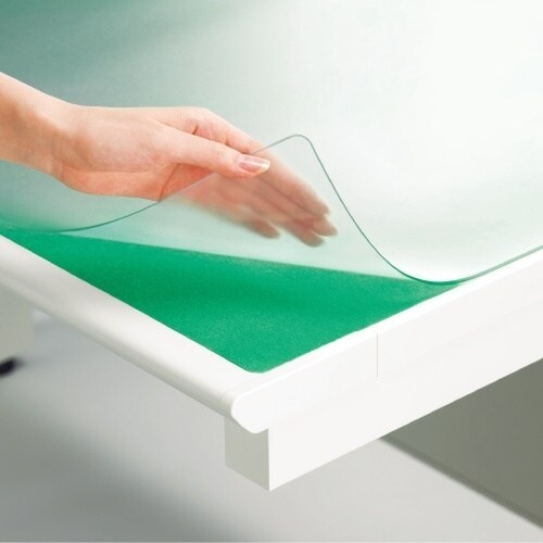 PLUS 41339)デスクマットOA W型 DM