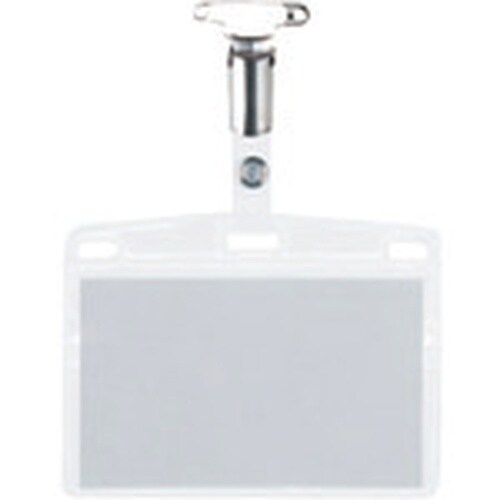 JTX 192229)タッグ名札 金属C名刺型横C