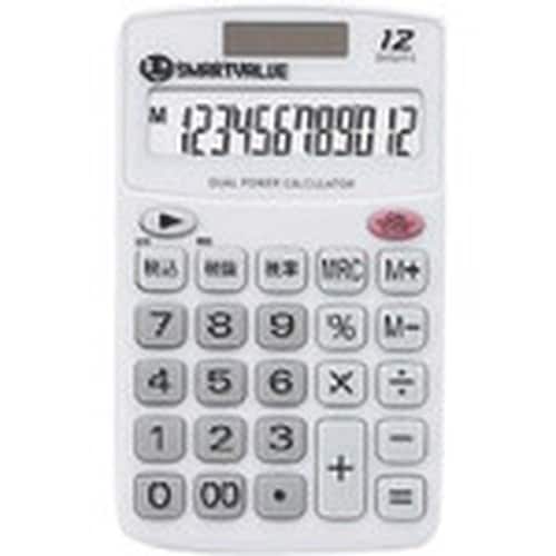 JTX 831095)ハンディ電卓 ホワイト5台