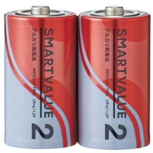 JTX 365386)アルカリ乾電池 単2×2本