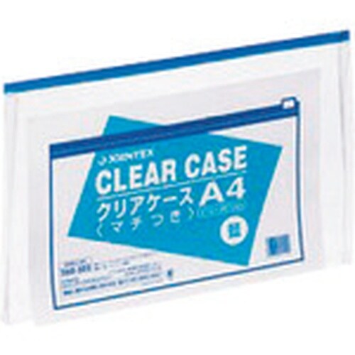 JTX 260063)クリアケ−ス横型マチ付 A4