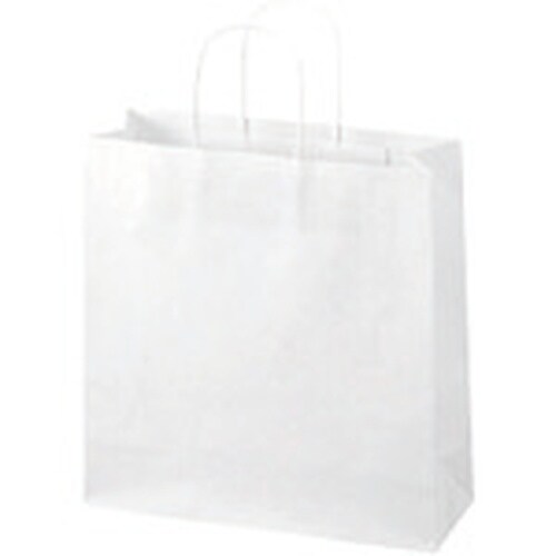 JTX 354115)手提袋 丸紐 白 中 50枚