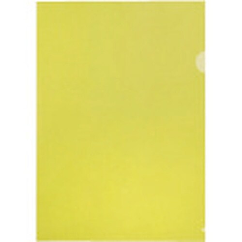 JTX 89728)カラーホルダー A4黄20枚