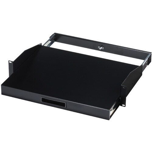 タカチ EIAラックスライドテーブル 黒半つや塗装