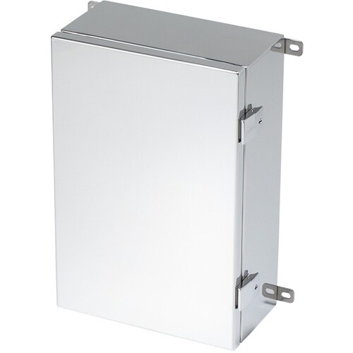 タカチ 外部取付足付開閉式防水・防塵ステンレスボッ