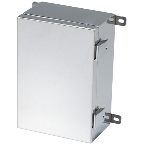 タカチ 外部取付足付開閉式防水・防塵ステンレスボッ