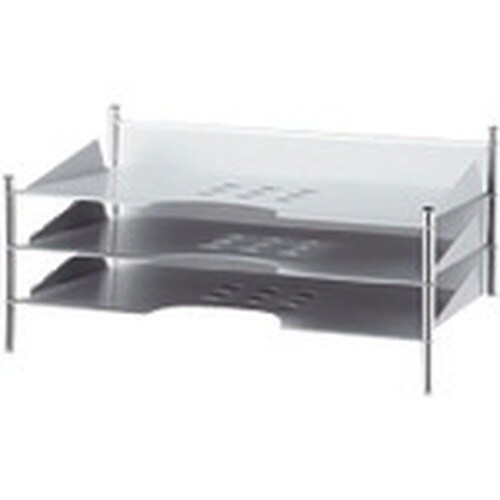 PLUS 89279)スチールトレー3段 DT−0