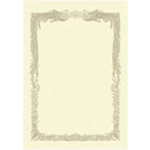 JTX 831176)OA賞状用紙クリ−ム横書用A