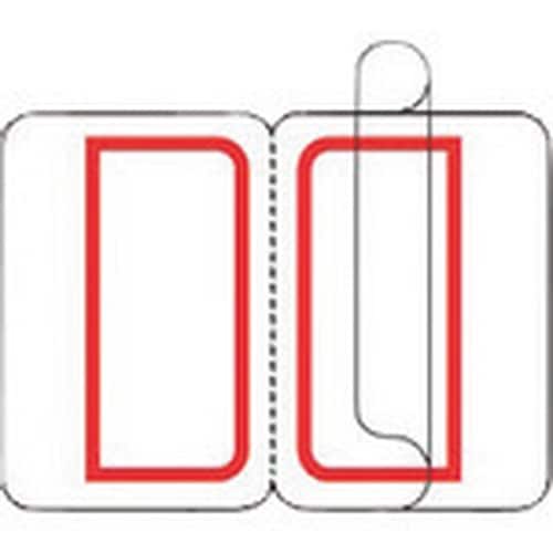 JTX 283714)インデックスラベルF付S赤1