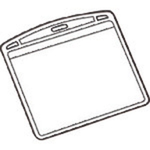 JTX 240063)名札用替ケ−スパス名刺型横1