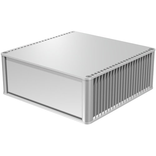 タカチ 小型放熱ケース シルバー