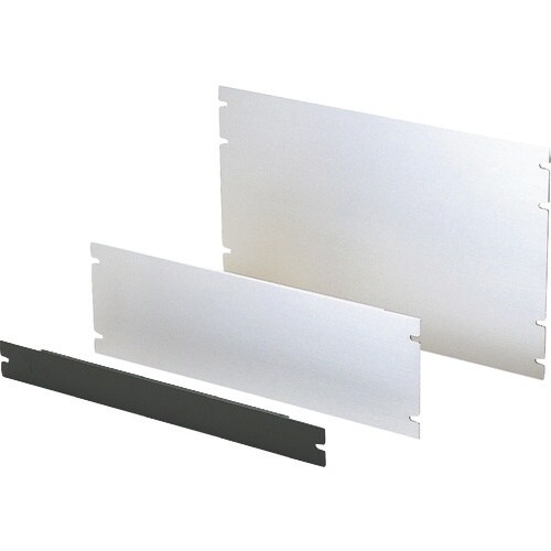 タカチ JIS補強付アルミラックパネル ヘアライン