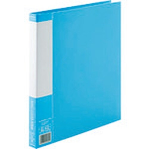 JTX 886618)リング式クリアブック青10冊