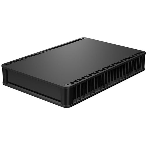 タカチ 小型放熱ケース ブラック