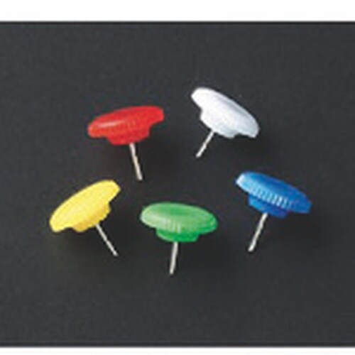 JTX 364382)プラ画びょう カラー80本入