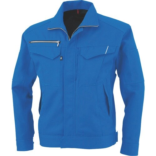 コーコス 長袖ブルゾン スカイブルー 6Lサイズ