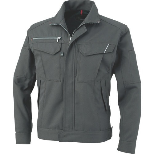 コーコス 長袖ブルゾン チャコール 7Lサイズ