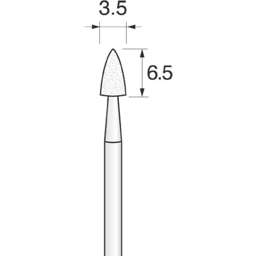 アルゴファイル WA砥石(軸付砥石ホワイトアランダ