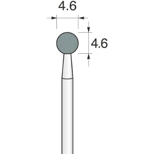 アルゴファイル GC砥石(軸付砥石グリーンカーボラ