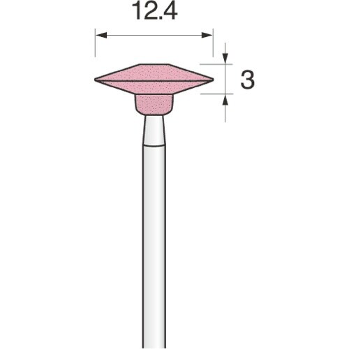 アルゴファイル PA砥石(軸付砥石ピンクアランダム