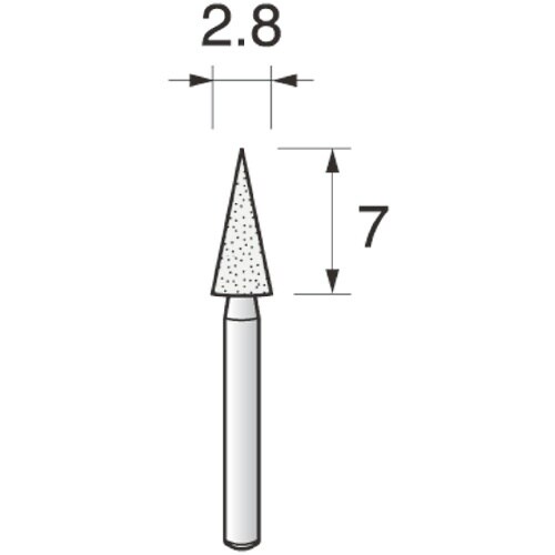 アルゴファイル WA/1.6軸砥石(軸付砥石ミニ