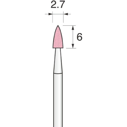 アルゴファイル PA砥石(軸付砥石ピンクアランダム
