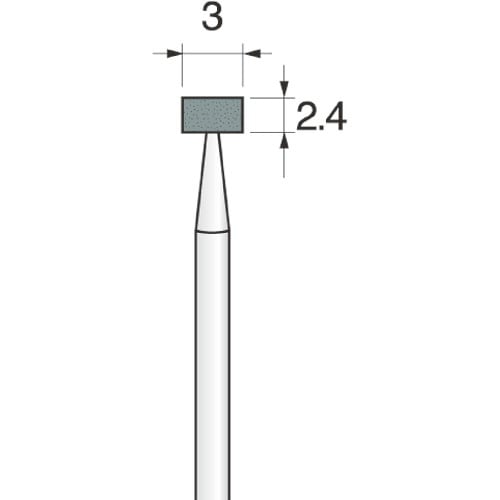 アルゴファイル GC砥石(軸付砥石グリーンカーボラ