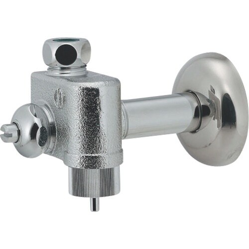 KAKUDAI アングル形止水栓(逆止解除機能つき