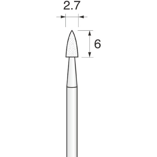 アルゴファイル WA砥石(軸付砥石ホワイトアランダ