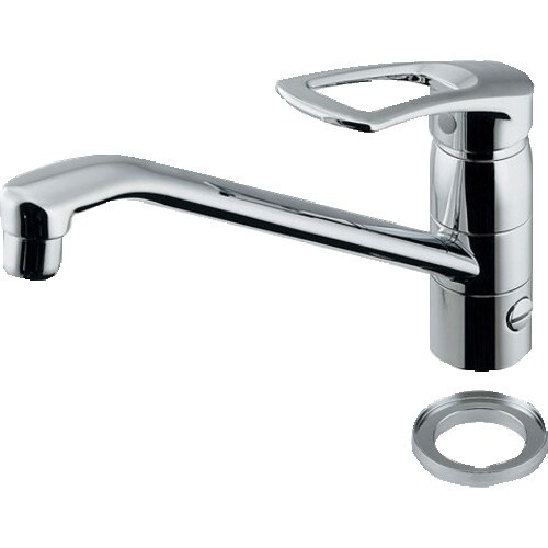 KAKUDAI シングルレバー混合栓(分水孔、取付