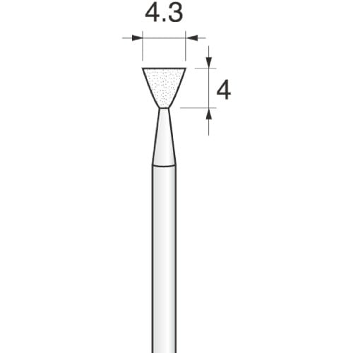 アルゴファイル WA砥石(軸付砥石ホワイトアランダ