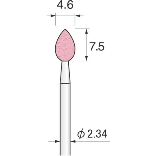 アルゴファイル PA砥石(軸付砥石ピンクアランダム