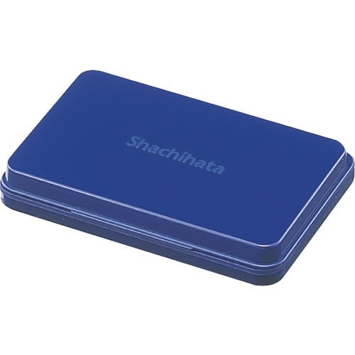 シヤチハタ スタンプ台 中形 藍色