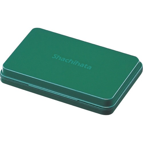 シヤチハタ スタンプ台 中形 緑