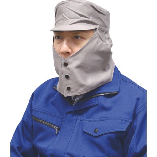 NIKKO 溶接頭巾天丸グレー1号特大