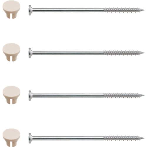 KAKUDAI 洗濯機用防水パン取付ビス・キャップ