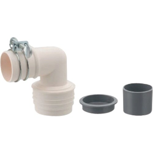 KAKUDAI 洗濯機排水トラップ用エルボ(VU)