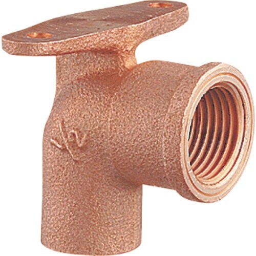 KAKUDAI 銅管用逆座水栓エルボ//13×15